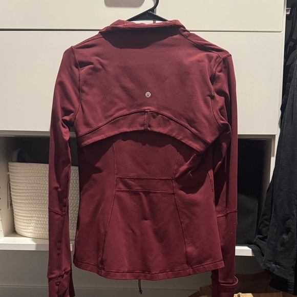 Lululemon Athletica Burgundy Jacket - Picture 3 of 6